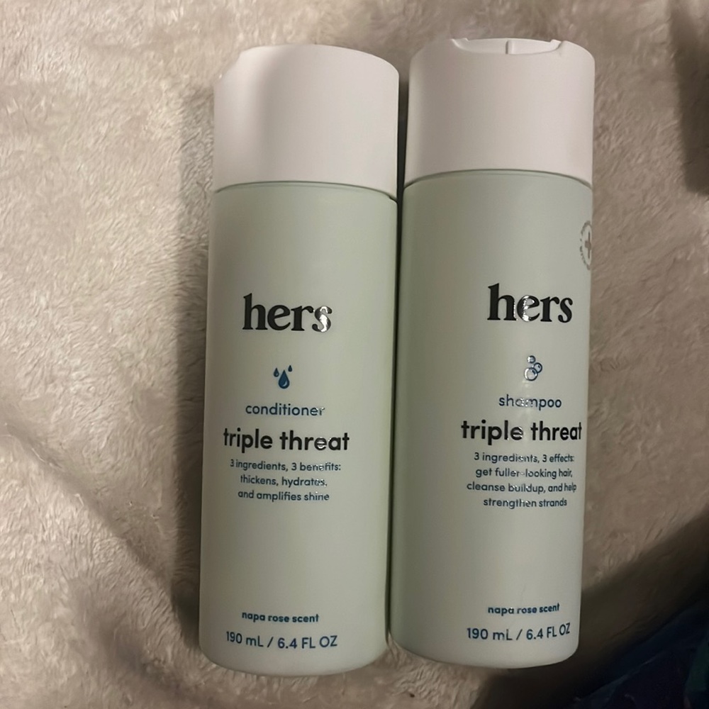 Hers shampoo and conditioner set